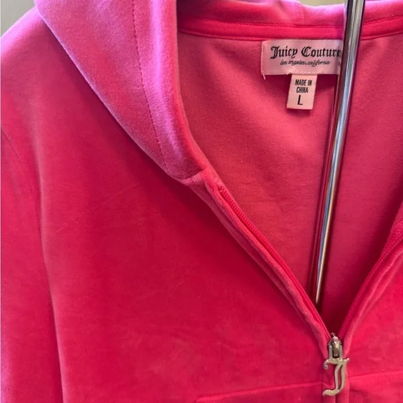 Juicy Couture OG BIG BLING VELOUR HOODIE Y2K - Picture 2 of 4